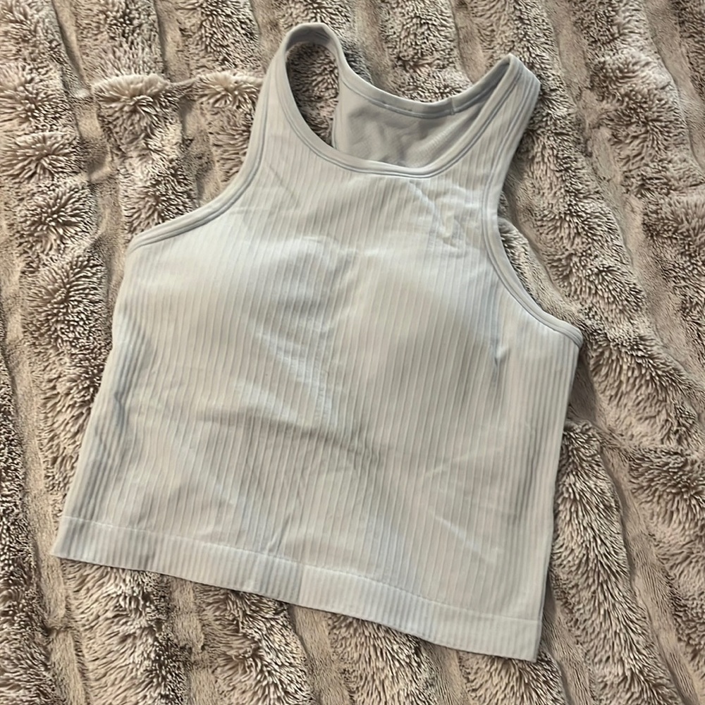 Lululemon Ribbed Halter Crop Top